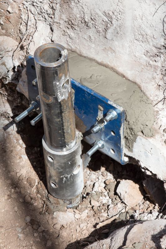 Helical Piers Installation in North Wales, PA