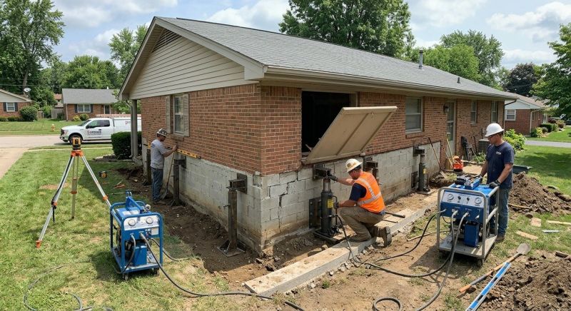 Home Foundation Leveling in Bristol, PA