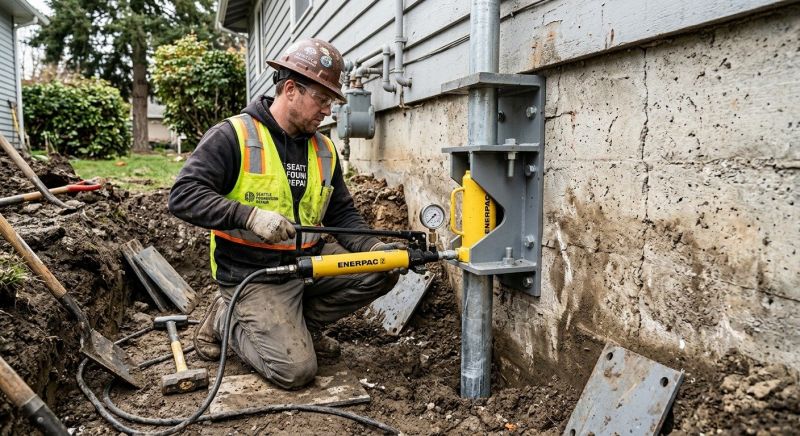 Home Foundation Leveling in Dublin, PA