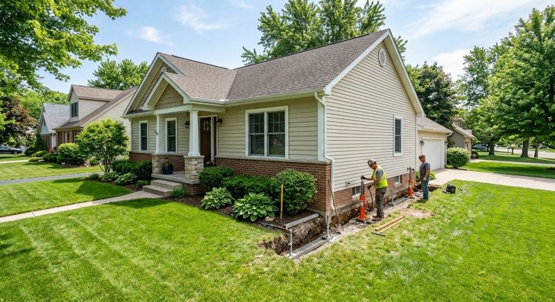 Home Foundation Leveling in Horsham, PA