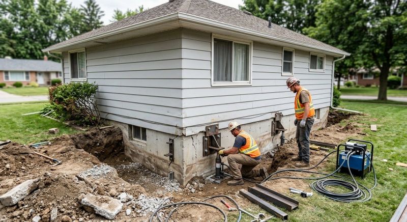 Home Foundation Repair in Blue Bell, PA