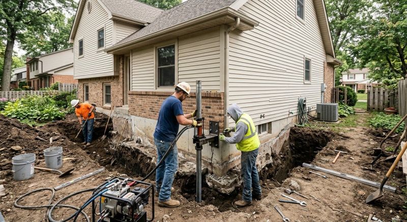 Home Foundation Repair in Chalfont, PA