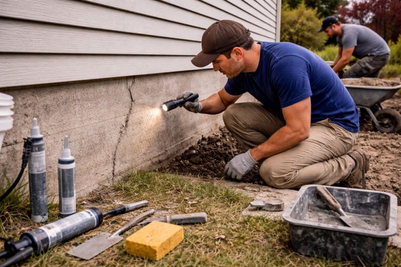 Home Foundation Repair in Doylestown, PA