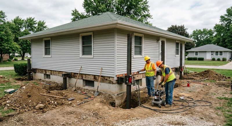 House Leveling in Lafayette Hill, PA
