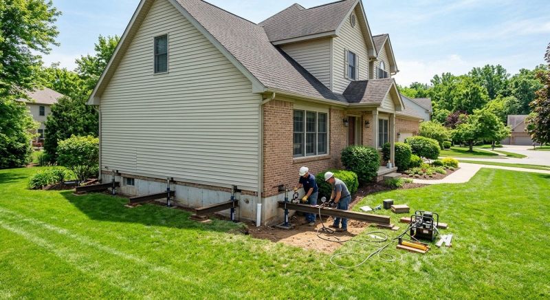 House Leveling in North Wales, PA