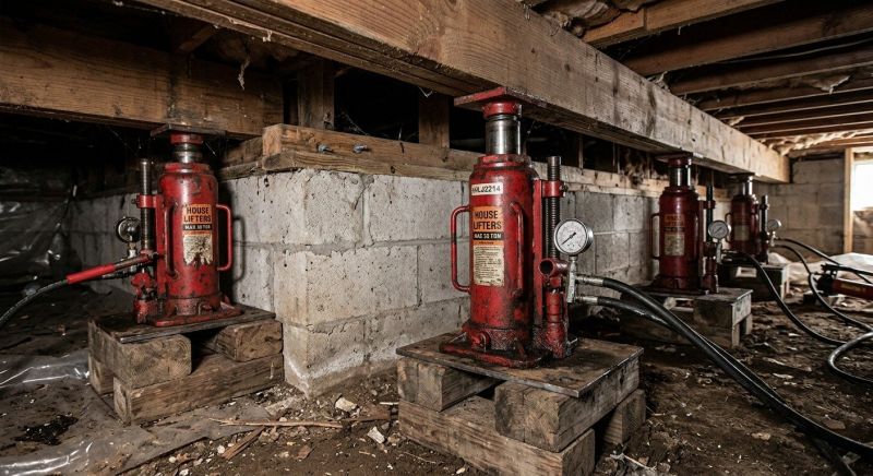 House Settling Repair in North Wales, PA