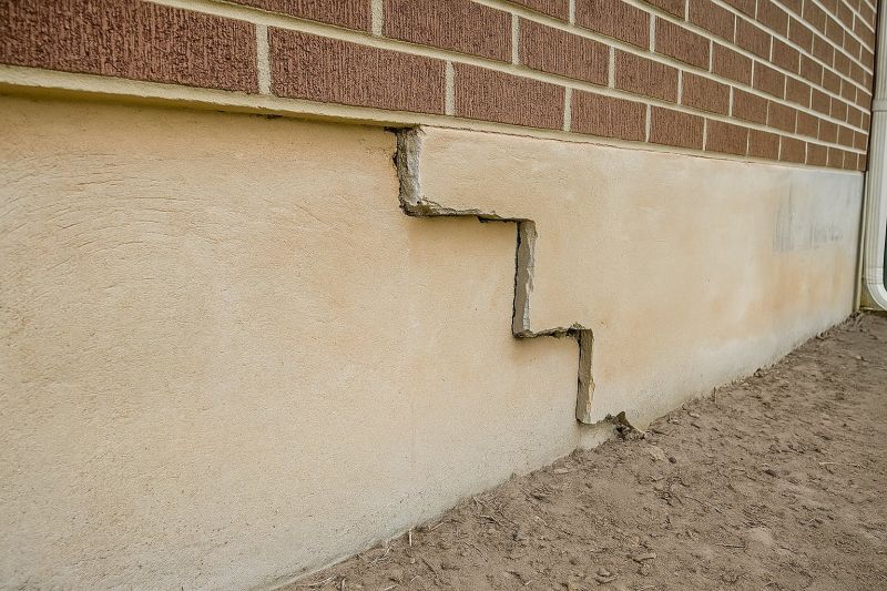 Settling Foundation Service in King Of Prussia, PA