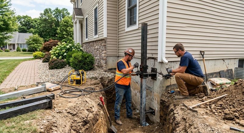 Structural Foundation Repair in Collegeville, PA