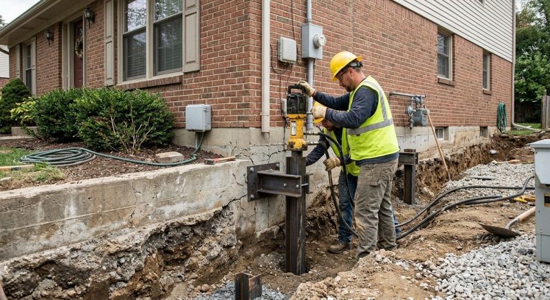 Structural Foundation Repair in Exton, PA