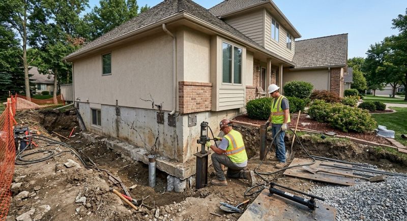 Structural Foundation Repair in Levittown, PA