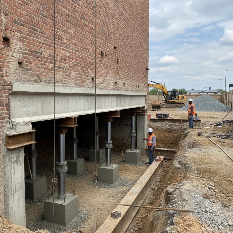 Structural Underpinning in North Wales, PA